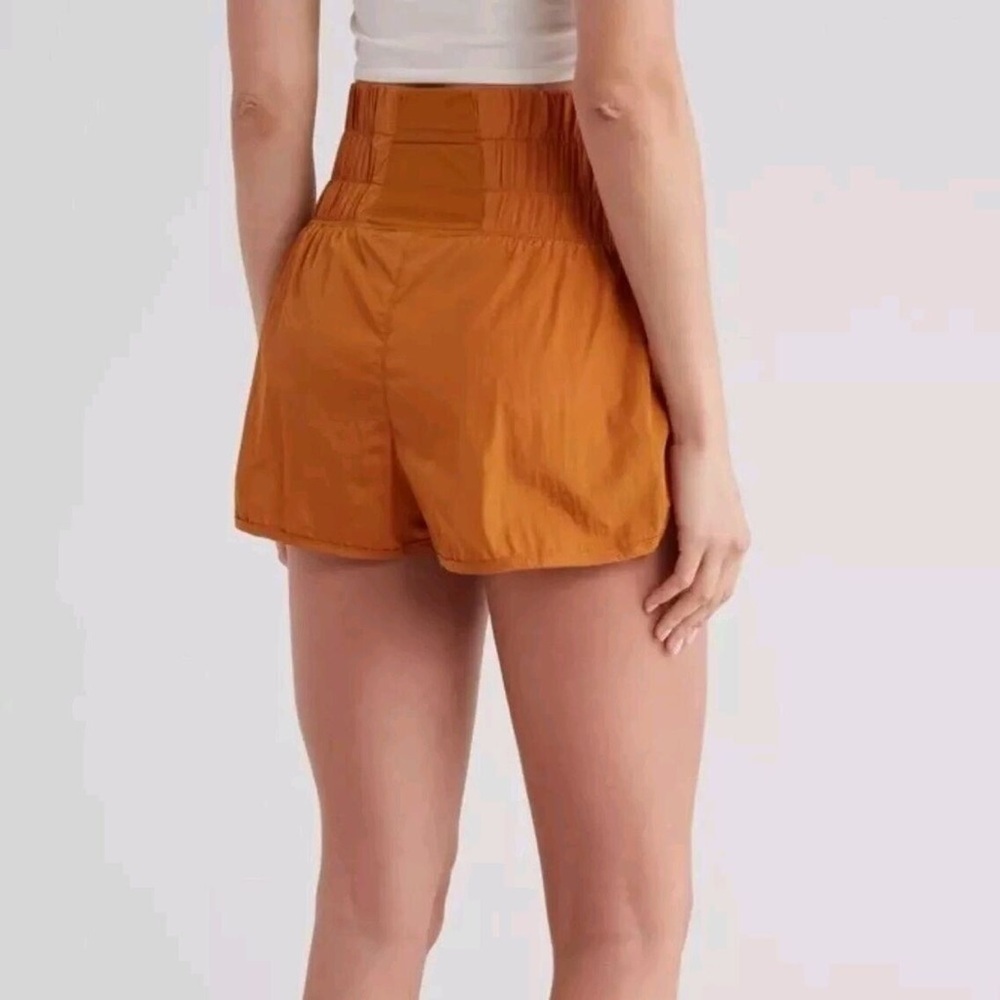 EUC FP Movement Free People The Way Home Shorts Orange Size Small